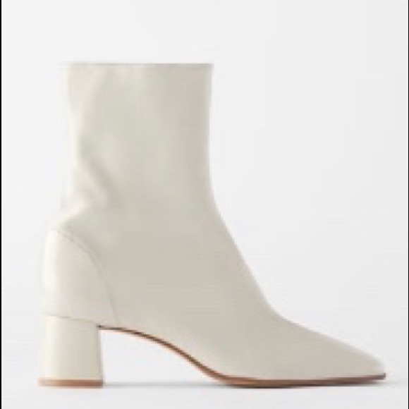 soft leather ankle booties